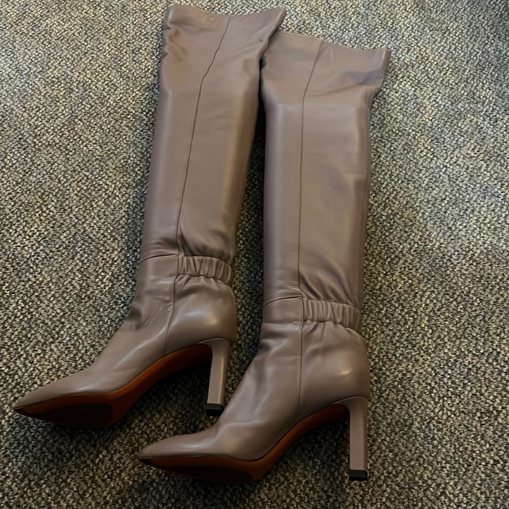 Santoni boots over the knee with stains shoe 👞 check pictures before purchasing - Picture 4 of 13